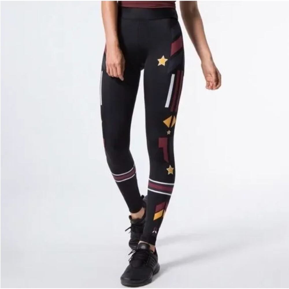 The Upside Cowboy Star High Rise Yoga Leggings Pant Size 4 Small